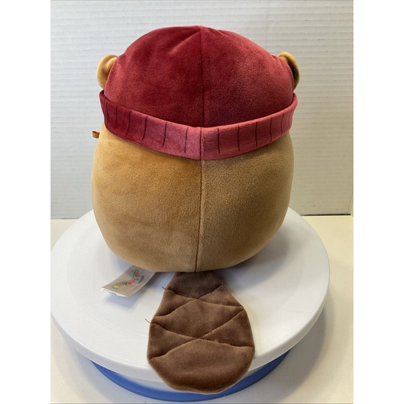 Squishmallow Kellytoy Harvest Squad Chip the Beaver Stuffed Animal‎ Plush Toy 8" - Picture 3 of 8